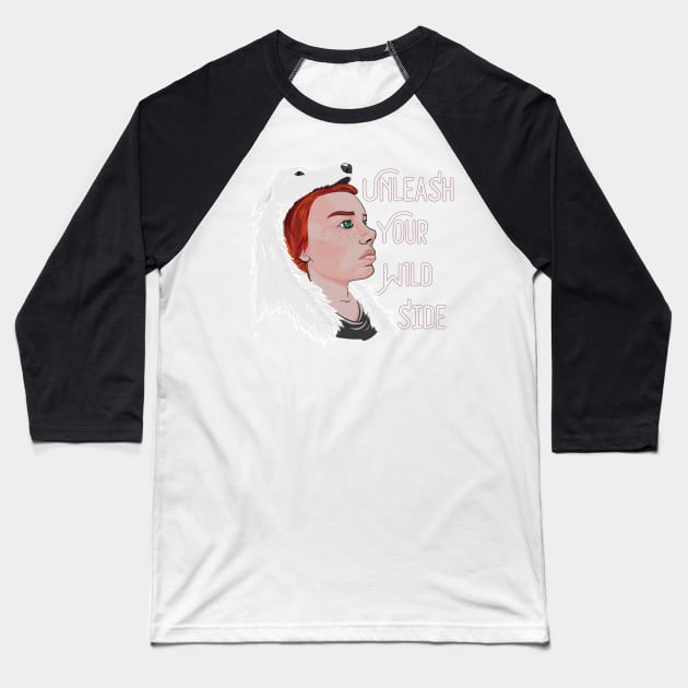 Wild princesse Baseball T-Shirt by El-bullit